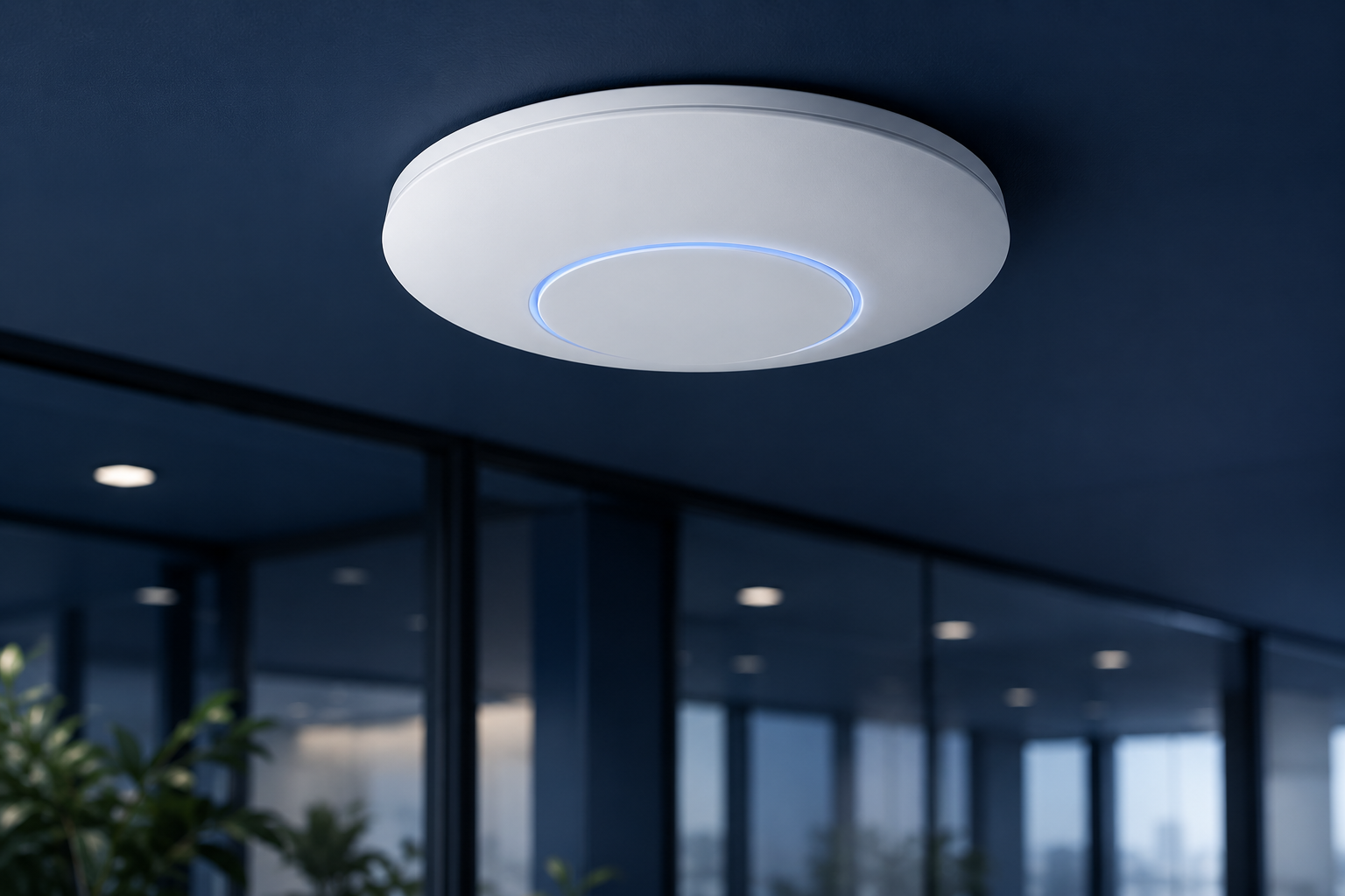 Imagem ilustrativa: Instalação de access points (Wi-Fi)